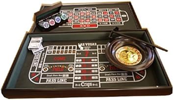 Mesa Ruleta Dados Blackjack fichas poker casino: Amazon.es: Juguetes y juegos