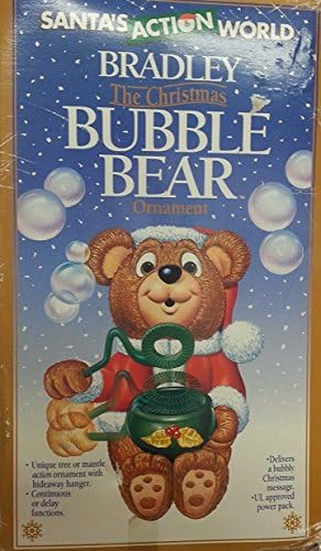 Christmas Bubble Bear Ornament 