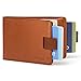 Distil Union Wally | Slim Bifold Wallets for Men – Minimalist Bifold Wallets with Money Clip (Hickory, Version 2.0)