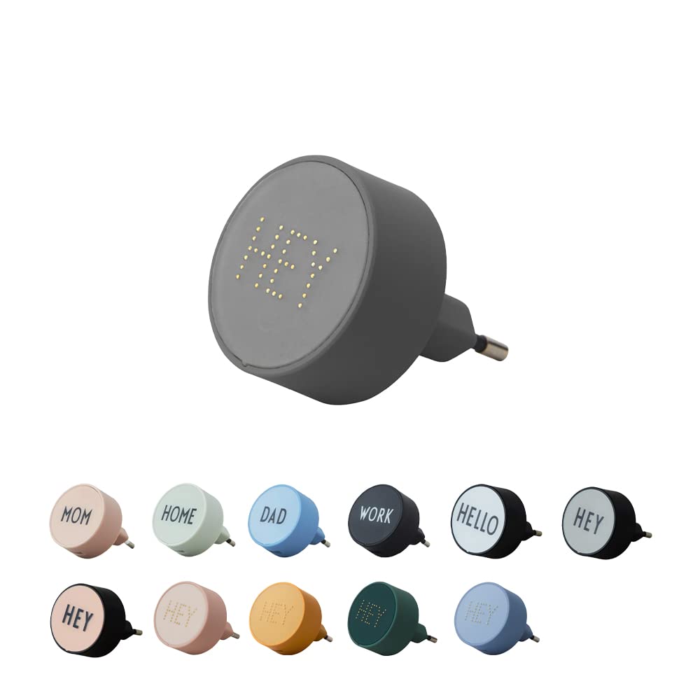 Design Letters Charger Pearls (Grey)