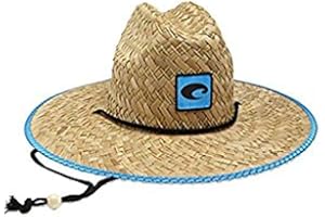 Costa Del Mar Unisex Adult Costa Lifeguard Straw Hat