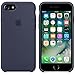 Apple Silicone Case for iPhone 7 - Midnight Blue