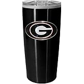 Siskiyou NCAA Georgia Bulldogs Travel Mug, Black, 14 Ounce