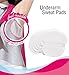 Disposable Absorbent Underarm Dress Shields - [Large Size] [100 Pack] iAbler Pure Antiperspirant Adhesive Underarm Pads, Comfortable, Sweat Free, Odor Blocker, Discreet, Perspiration Sweat Pad