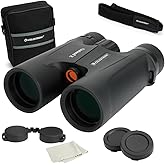 Celestron - Outland X 10x42 Binoculars – Ideal for Birding and Outdoors – 42mm Objective Lenses – 5.5° Field of View – BaK-4 