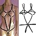 NewMaxer Female Halter Open Crotch Teddy Bondage Harness
