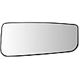 Right Passenger Side Heated Lower Mirror Glass Replacement For 2015-2020 Ford F150 2017-2020 Ford F250 F350 - Towing Mirror Convex Side Mirror Glass With Rear Holder