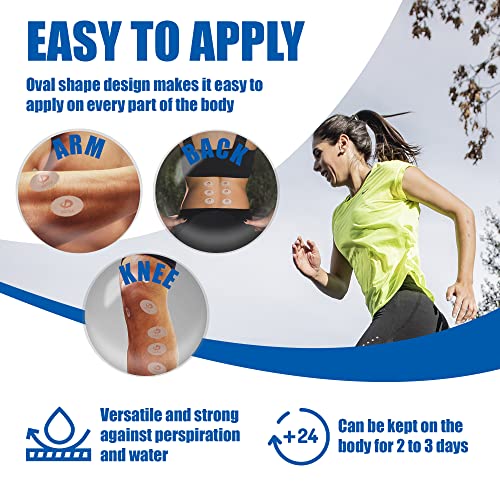 Phiten Titanium Power Tape Discs Round Shaped Discs WaterResistant