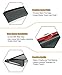 Premium Sport Black Trim Window Visor Rain Guard Deflector with Clips Made Compatible for 2018-2024 Toyota Camry LE SE XLE XSE TRD Hybrid