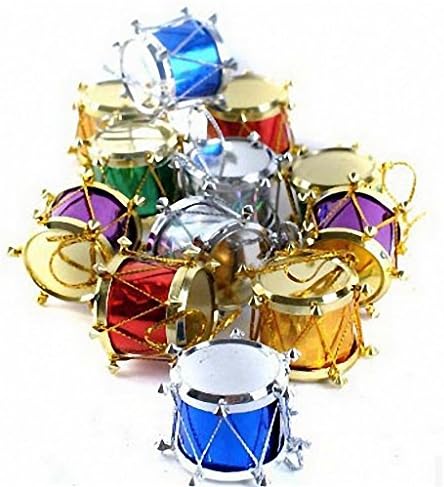 Rukiwa 12PC Christmas Holiday Party Charms Festival Ornaments Decor