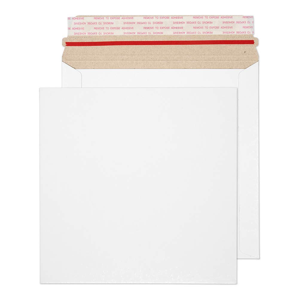 BlakePurely Packaging 195 x 195 mm All Board Envelope Mailers (PPA3-RS) White - Pack of 200