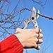 TABOR TOOLS S834A Pruning Shears, Makes Clean Cuts, Professional Sharp Secateurs, Great for M L Size Hands. Hand Pruner, Garden Shears, Clippers for The Garden. (Bypass, M L Size Hands)thumb 1