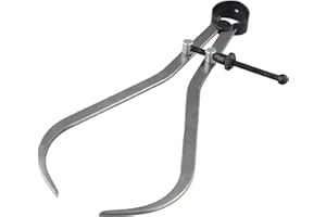 Carbon Steel Vernier Caliper Portable Measuring Tool for Woodturning Woodworking Lathe External Gauge with High Precision Mea