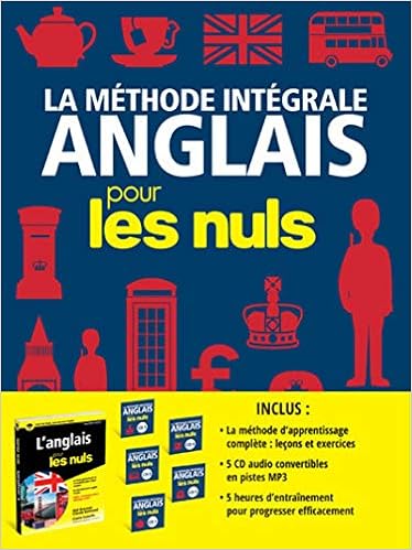 Amazon Fr La Methode Integrale Anglais Pour Les Nuls 5 Cd 1 Livre Collectif Livres