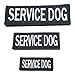 Leash Boss Service Dog Patches for Harness | Velcro Patches for Dog Harness or Vest | Do Not Pet Patch, Dog in Training, Service Dog, Emotional Support | Removable Hook and Loop Embroidered Patches