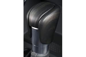 ANTBOOBOO for Honda CRV 2023 2024 2025 Gear Shift Knob Cover, for Civic 2022-2025 Interior Trim Cap Protector Sticker, for Accord 2018-2025 Automatic Transmission CVT Boots Change Lever Decal for CR V -Wood