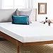 Linenspa 5 Inch Gel Memory Foam Mattress Twin XL - Firm - Low Profile Bed 5 Inch Twin XL Mattress - White