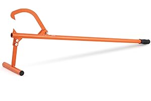 VEVOR Timberjack, 48 in, Heavy Duty Log Lifter with Metal Handle, Log Roller with Adjustable Cant Hook, Logging Tools Log Jac