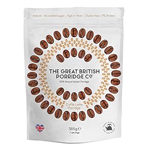 The Great British Porridge Caff Latte Instant Pap