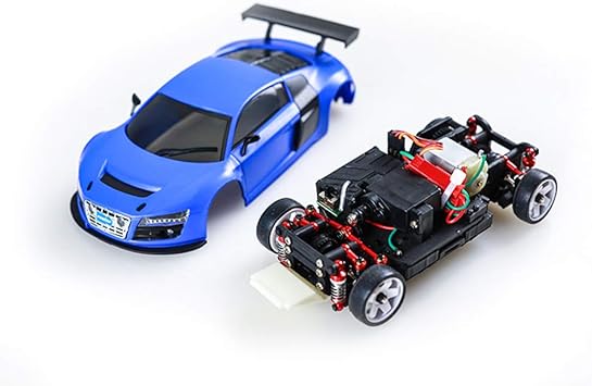 LXWM Controlado por Radio En Carretera RC Coche 1/28 4WD Mini Z RC Deriva RC Coche con Transmisor 2.4G: Amazon.es: Juguetes y juegos