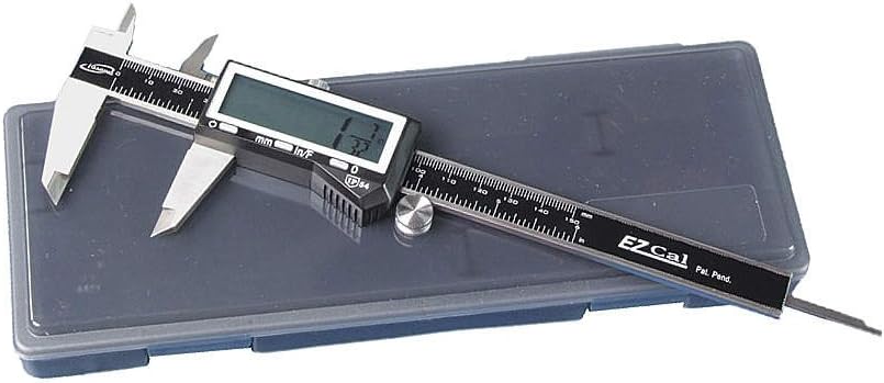 Fractional Digital Caliper, HSS, 0 to 6 in