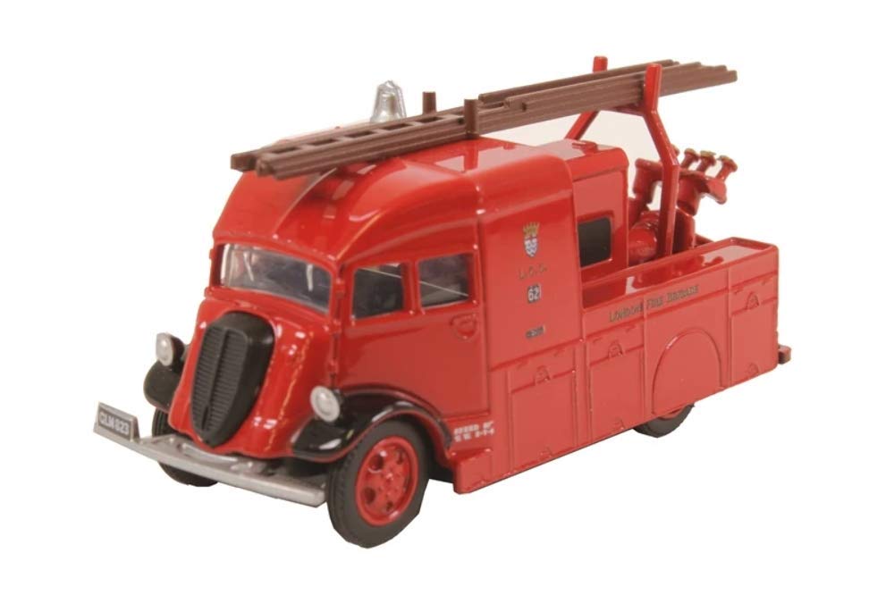Oxford Diecast 1:76 Fordson Heavy Pump Unit London Fire Brigade Collectable model 76FHP002