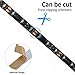 16.4FT 3528SMD 300LED UV Strip Light Blacklight Christmas Ultraviolet Light Kitchen Decor Light TV Backlight Waterproof Night Fishing Light DC12V
