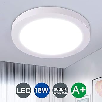 Dinglilighting 18w Surface Mounted Led Ceiling Light Fitting Cool