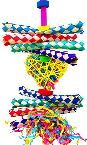 Bonka Bird Toys 1730 Foraging Heart Bird Toy parrot cage toys cockatiel african grey conure