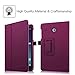 Fintie Samsung Galaxy Tab E 8.0 Case - Slim Fit Premium PU Leather Folio Stand Cover for Galaxy Tab E 32GB SM-T378 / Tab E 8.0-Inch SM-T375 / SM-T377 Tablet, Purple