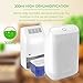 Hysure Electric Mini Dehumidifier, 1400 Cubic Feet (150 sq ft), Compact and Portable for Damp Air Mold Moisture in Home Kitchen Bedroom Basement Caravan Office Garage