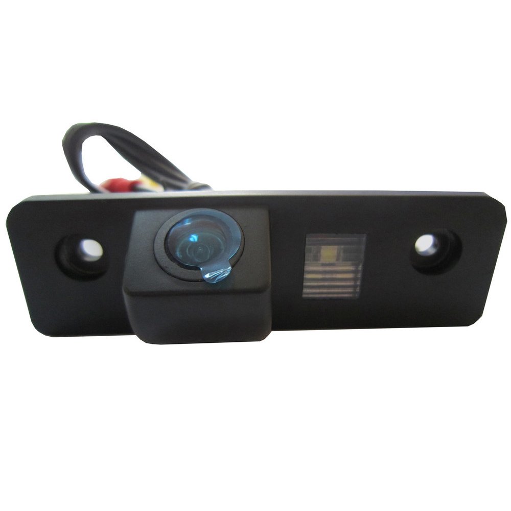 Kalakass Waterproof Night Vision Car Rear view Reverse License Plate Camera Compatible with Fusion F yUZHN IKON MK1 Fiesta MK5 Classic MK1 Ikon MK1 Mondeo Metrostar 2002-2012