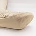 Oureamod Women No Show Lace Hidden Boat Socks Beige 5 Pack
