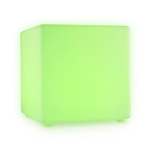 title=Blumfeldt Shinecube lampada cubo luminoso a LED (cubo 40 x 40 x 40 cm, per
