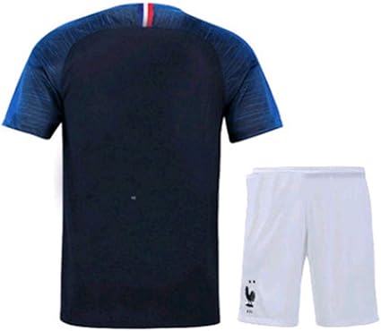 Maillot France 2 étoiles Non Imprimé Costume De Football