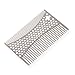 Sharpswiss Credit Card Wallet Hair Comb-Pocket Mini Beard Comb- Keep Beard and Hair Neat and Clean