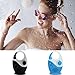 Mini FM Am Waterproof Shower Music Hanging Radio Suit Bathroom Bath Cabin Black Powerful Hi-Fi Speakers Portable Radio Operated (Black)