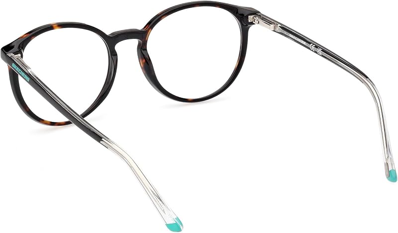Monturas de gafas graduadas unisex, marrón oscuro, 51 (M)