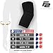Fit Active Sports Elbow Arm Brace Compression Sleeve For Weight Lifting, Gym Workout, Golf, Tennis, Support for Men and Women