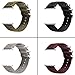 VIGOSS Band for Apple Watch Bands 42mm 44mm, Woven Nylon NATO iWatch Bands Soft Replacement Strap with Metal Buckle Bracelet for Apple Watch Series 4 3 2 1 Sport Men Women (4 Packs,42mm/44mm)