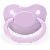 Rearz Pacifier Addict - Fixx - JUMBO Functional Adult XXL Silicone Pacifier - Size 10 (Mauve)