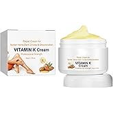 Vitamin K Professional Strength Repair Cream for Spider Veins, Dark Circles and Discoloration, 60g