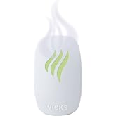 Vicks Advanced Soothing Vapors Waterless Vaporizer (Pack of 1) | Vaporizer with Night Light and VapoPads to Help Relieve Discomfort from Colds and Flu
