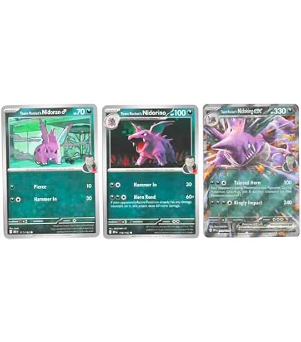nidorino pokemon card price Amazon.com: Pokemon Nidoking 034/165 - Holo Rare - Pokemon 151 - Evolution  3 Card - Nidoran (m) Nidorino - Single Card