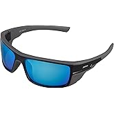 Jefoo Polarized Fishing Sunglasses for Men Women Water Repellent Wrap Around Sports Sunglasses UV400 Protection