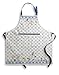 Maison d' Hermine Apron for women with Pocket 100% Cotton 27.50