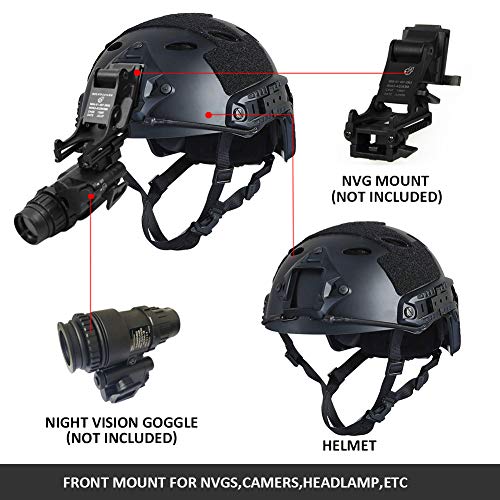 HYOUT U.S. Military Tactical Fast Helmet Airsoft Helmets for Paintball Outdoor Sports Hunting Shooting