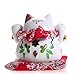 Parma77 White Ceramic Maneki Neko Money Lucky Cat