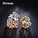 SOSHIN 10 Butterfly 18k White Gold / Rose Gold / Gold Plated Cubic Zircon Women's Rings Size 5.5 / 6.5 / 7 / 8 / 9