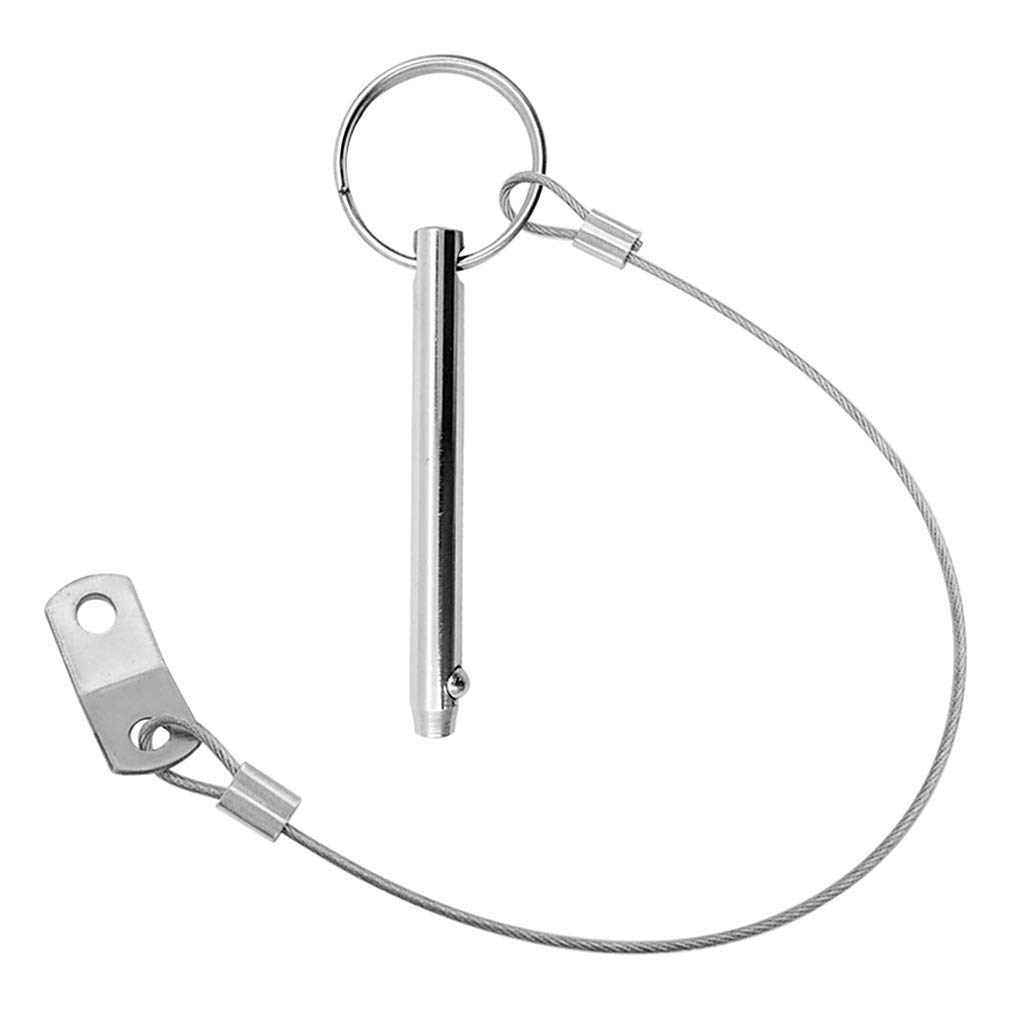 zalati Quick Release Pin 316 Stainless Steel with Lanyards for Boat Bimini Top